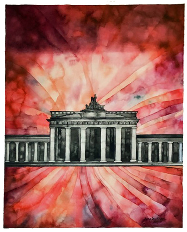 Berlin Wall by alice brickner