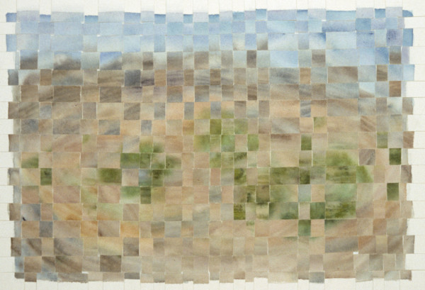 Palm Springs Mosaic I and II by alice brickner