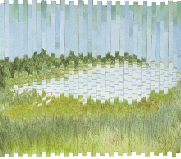Wetlands with Ripples by alice brickner
