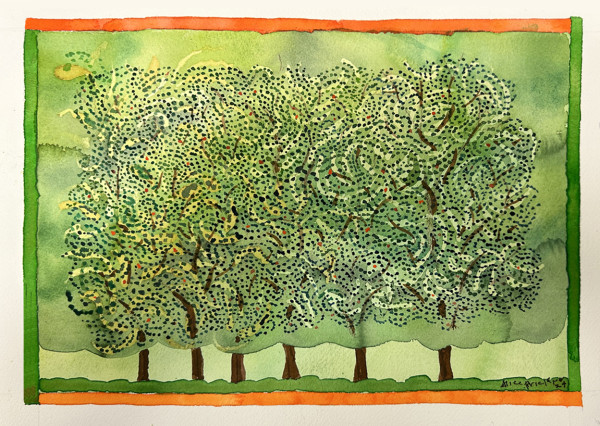 Wind in Trees II by alice brickner