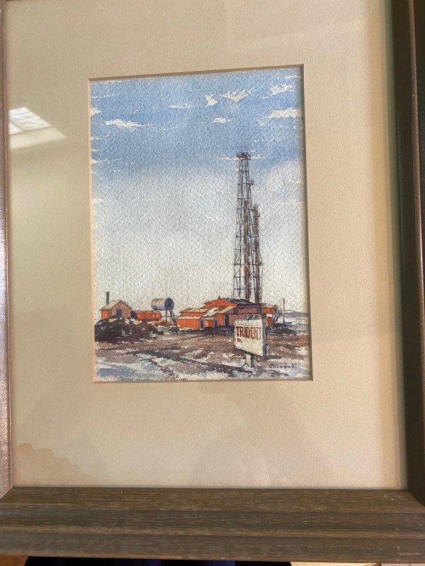 Drilling Rig by J Bowen