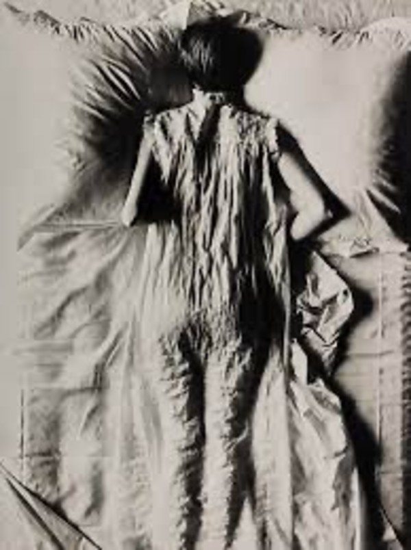 Girl in Bed by Irving Penn