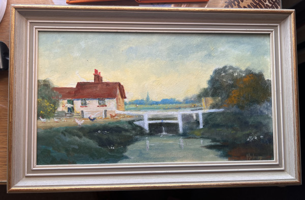 'Lock and Chickens' by Not Known