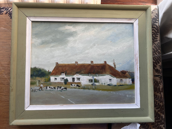 'Cows and Pub' by Not Known