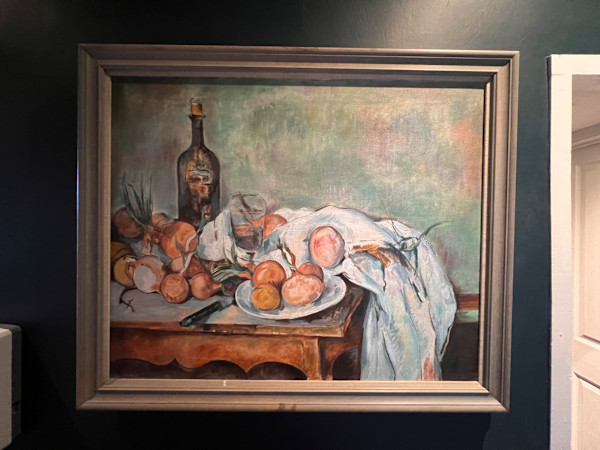 Still Life with Onions by Not Known