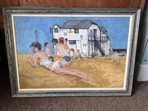 'Beach Scene, Broadstairs' by Dorothy Duval, Image 3.