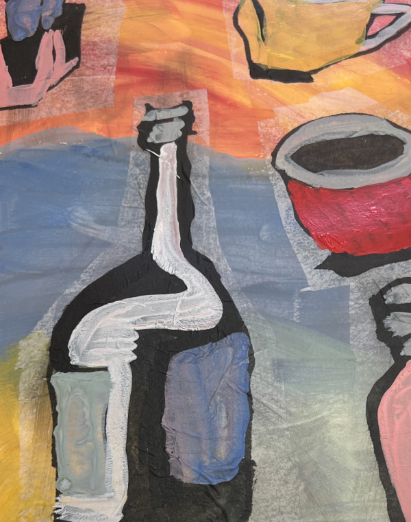 Wine Bottle by Emily Rose Govier Honderich