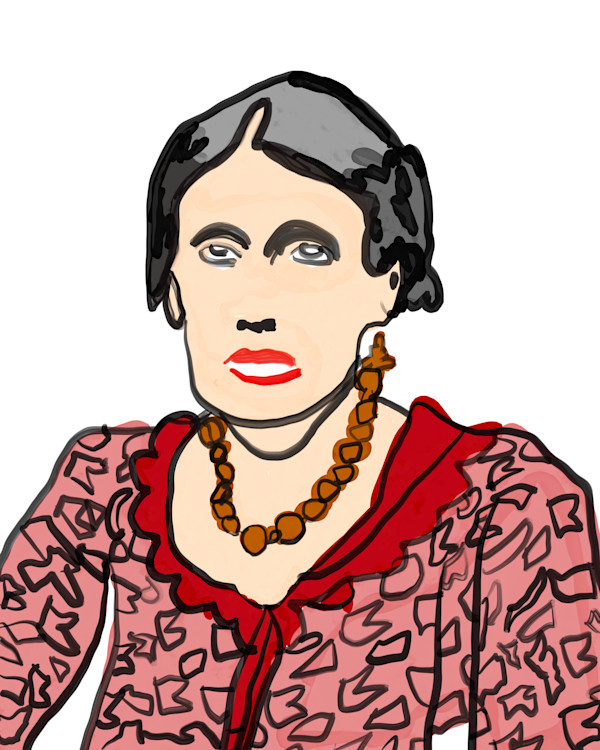 Women Procreate Portrait by Emily Rose Govier Honderich, Image 1.