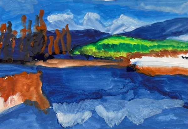 Valley Horizon by Emily Rose Govier Honderich