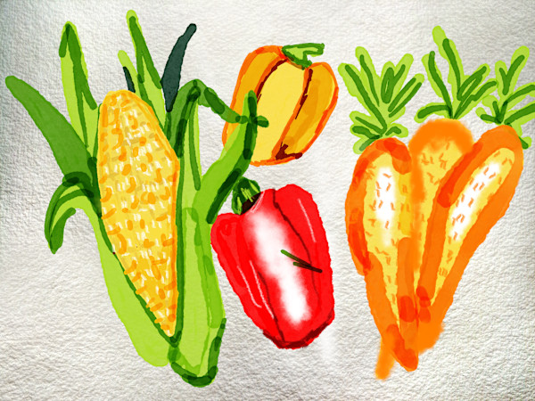 Vegetables by Emily Rose Govier Honderich