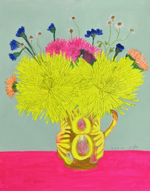 Day 29 - Neon Mums by May Charters