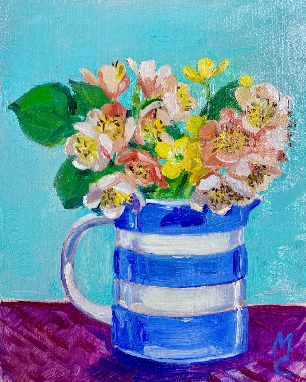 Day 15- Cornish Apple Blossoms by May Charters