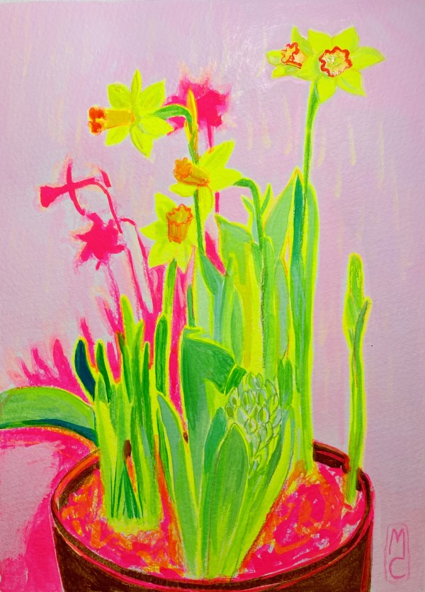 Day 27- Neon Daffodils by May Charters