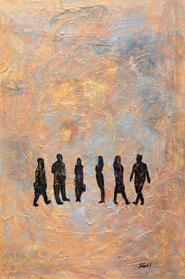 C-Suite – acrylic on canvas – 24 x 36” by S. Gordon Harwood