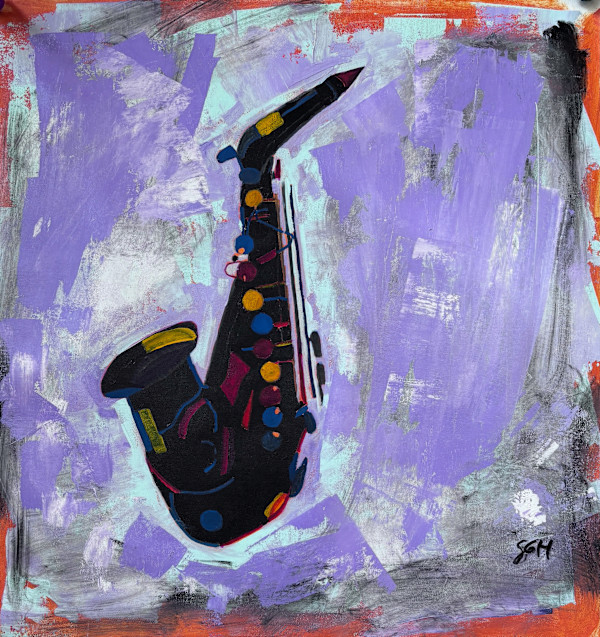 Saxaphone (Only to lull you) by S. Gordon Harwood