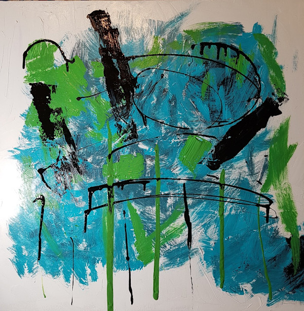 John Coltrane Blue Train 1958  I by S. Gordon Harwood