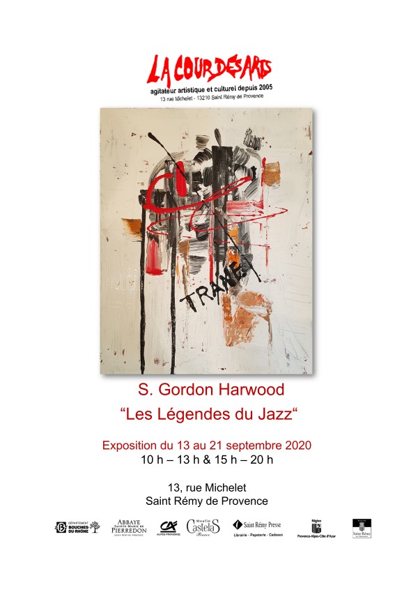 2020 - La Cour Des Arts - Hommage to Jazz Greats - St. Remy de Provence by S. Gordon Harwood