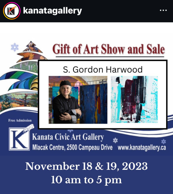 2023 - Kanata Gallery - Group Show by S. Gordon Harwood