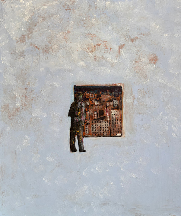 City Breadth Outlook- acrylic on canvas -20x24” by S. Gordon Harwood, Image 3.