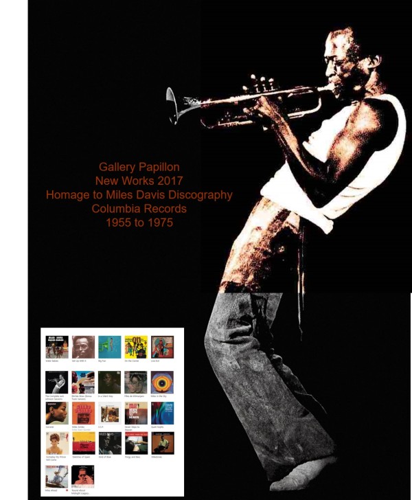 2017 -Miles Davis Discography (new works) by S. Gordon Harwood