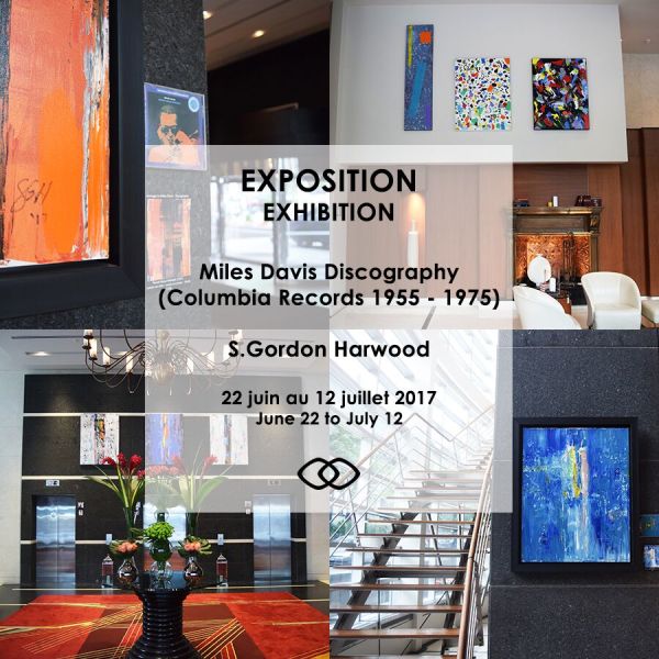 2017 - Sofitel Exhibition Montreal - Miles Davis Discography by S. Gordon Harwood
