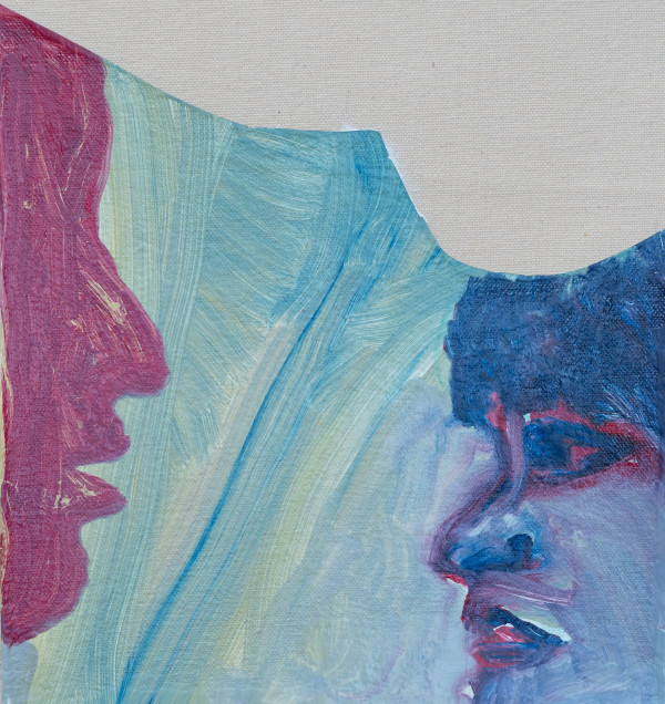 Confront by Harold Garde (1923-2022)