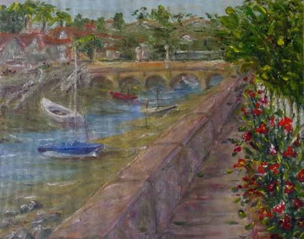The Grand Canal, Balboa Island by Jeannina Blanco
