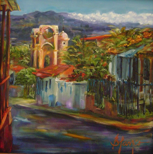 Vista al Norte, Escazu,  CR by Jeannina Blanco