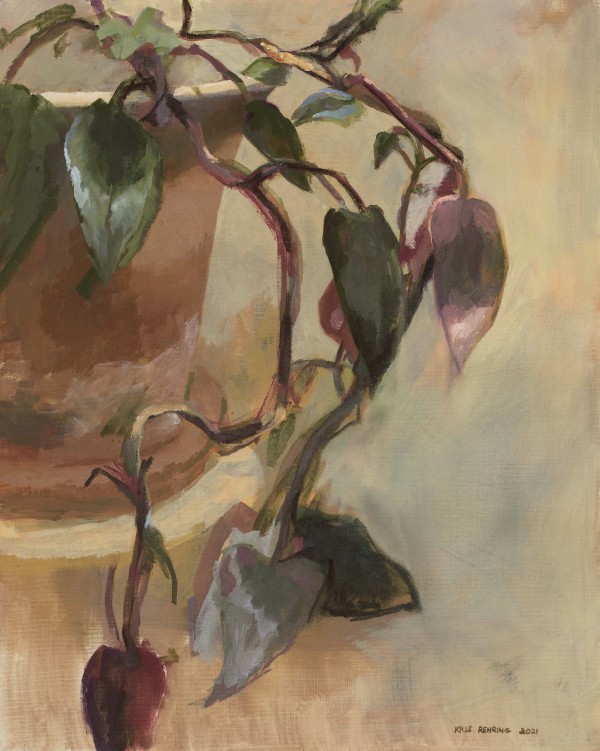 Vining Philodendron Study by Kris Rehring