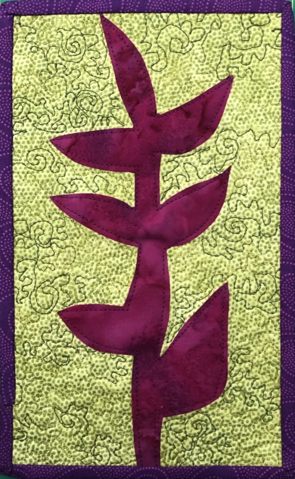 Purple Plant by Kristy Moeller Ottinger