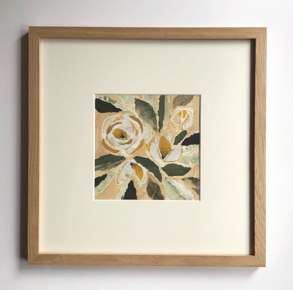 Sepia Floral No. 1 by Lara Eckerman