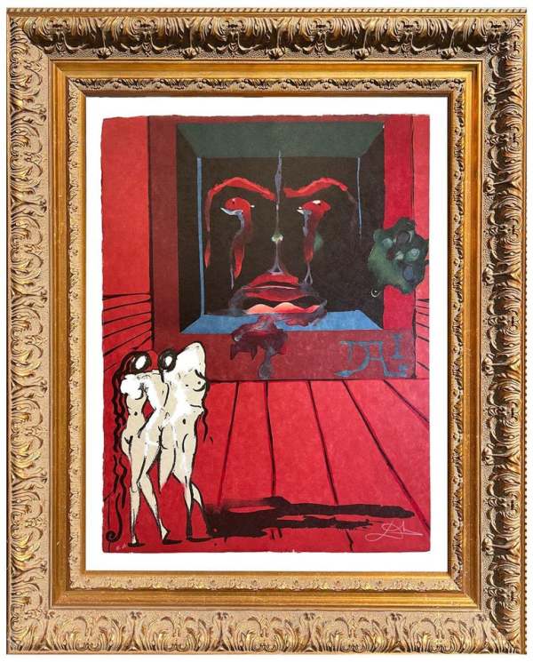 Obsession of the Heart by Salvador Dalí