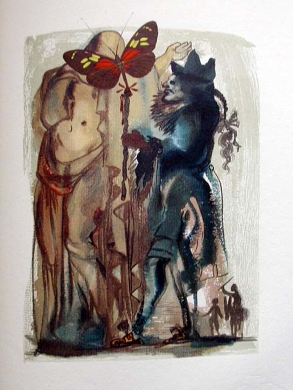 Le Tricorne - Etching #18 by Salvador Dalí