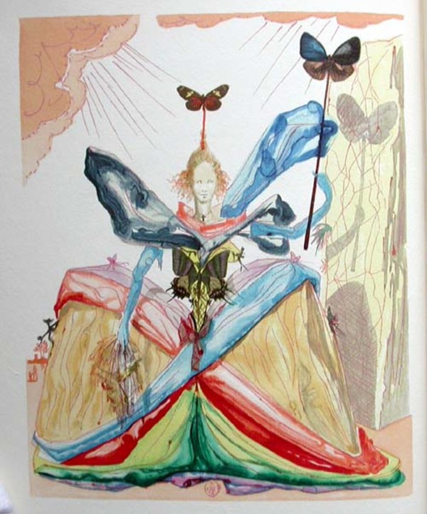 Le Tricorne - Etching #1 by Salvador Dalí