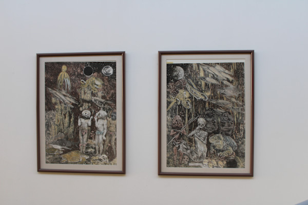 The Underworld  [Diptych] by Ann McCoy (American, b. 1946)