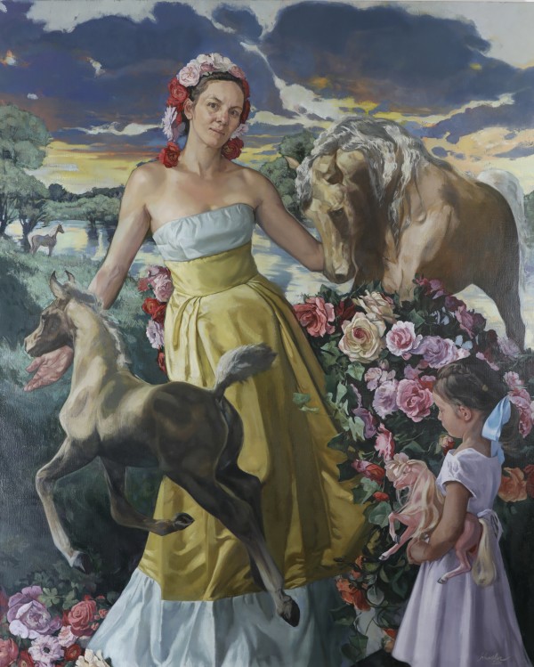 Portrait as Palomino by Haley Hasler