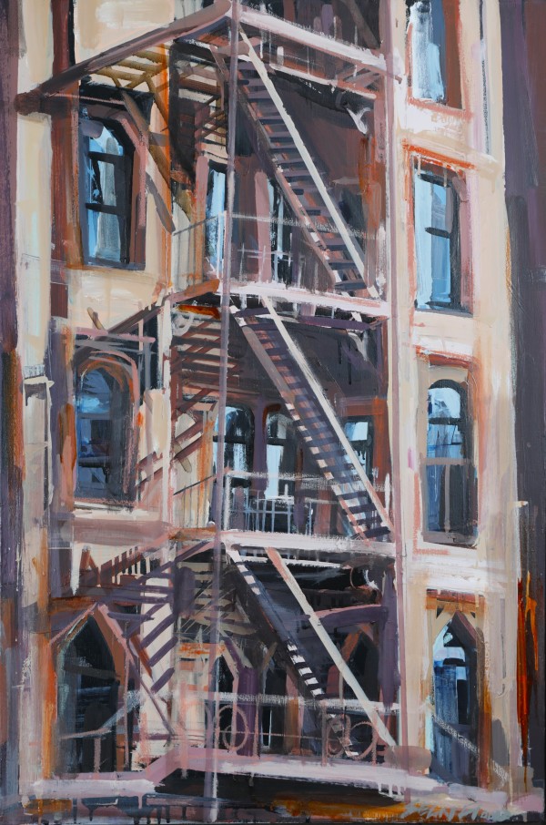 Dartmouth Fire Escapes by Sean Flood