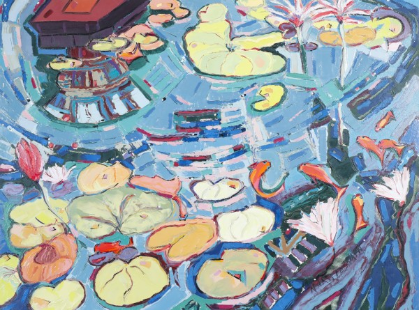 Into the Pond II by Nan Hass Feldman