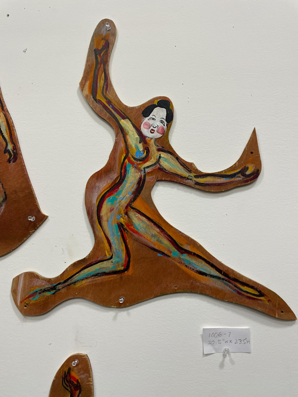 Dancing Figure Cut Outs by Rumi Tsuda