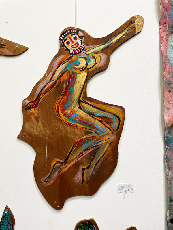 Dancing Figures Cut Outs by Rumiko "Rumi"  Tsuda Estate, Image 1.