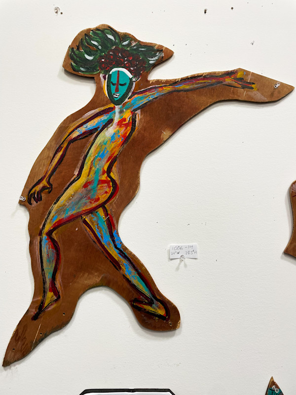 Dancing Figures Cut Outs by Rumiko "Rumi"  Tsuda Estate, Image 1.