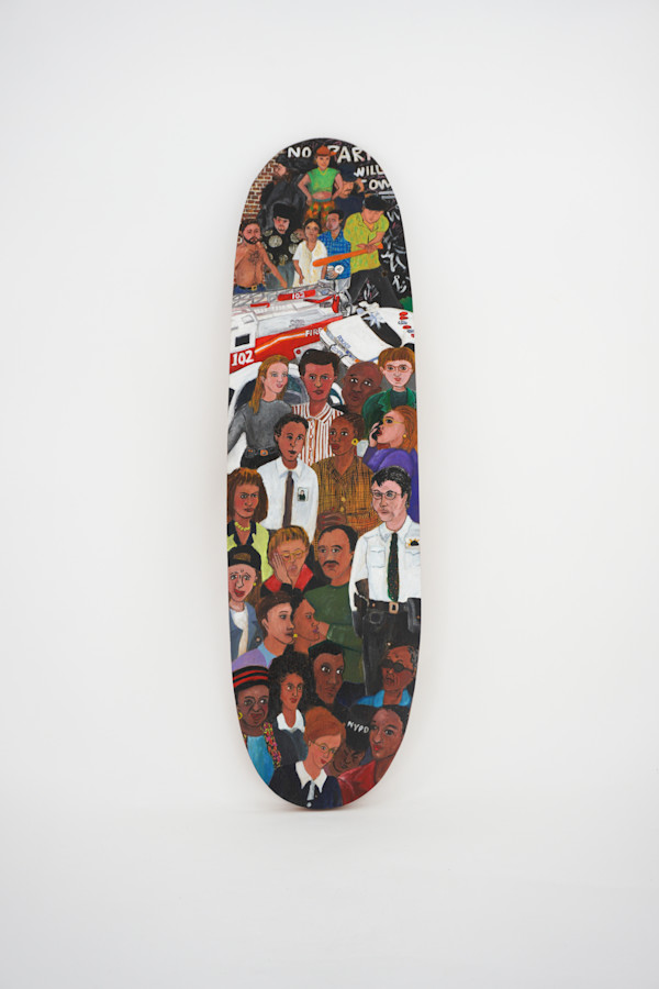 Skateboard Deck - The Nine O by Rumi Tsuda Estate