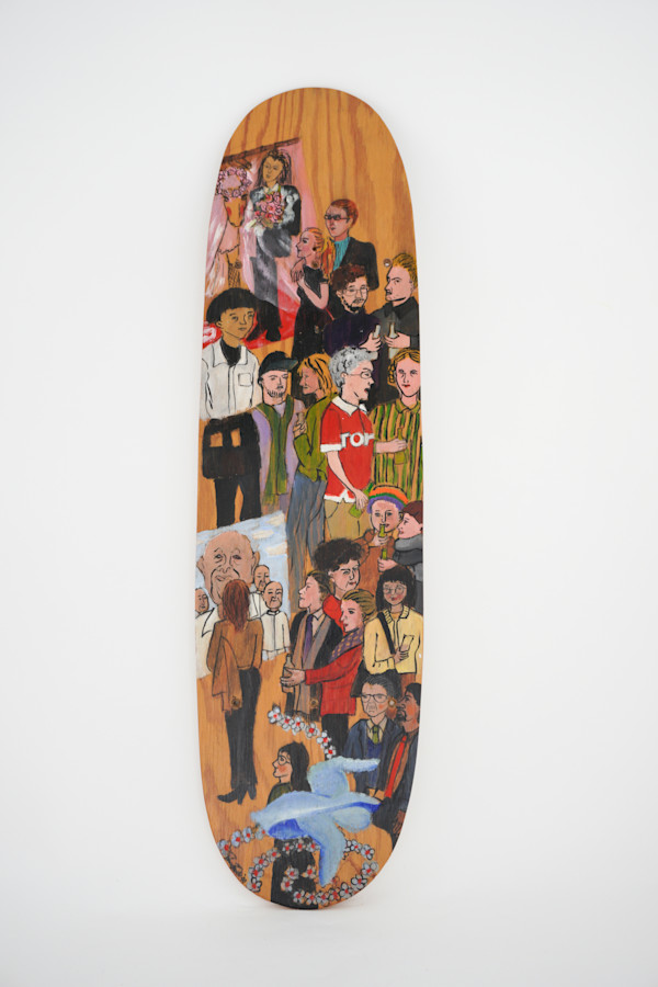 Skateboard Deck - "Horse Bride" by Rumi Tsuda Estate