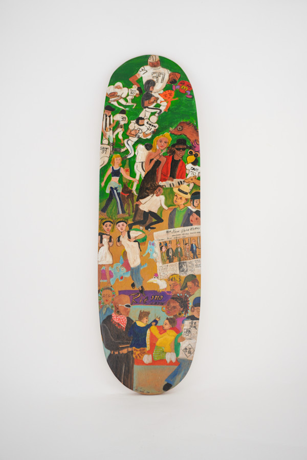 Skateboard Deck - Super Bowl by Rumi Tsuda Estate