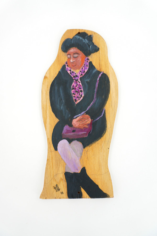 New York Subway Rider from "Manhattan Peace Shrine With 108 Subway Riders" by Rumiko "Rumi"  Tsuda Estate