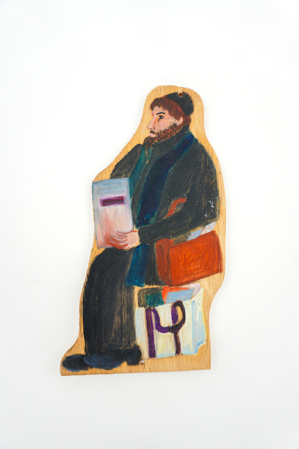 New York Subway Rider from "Manhattan Peace Shrine With 108 Subway Riders" by Rumiko "Rumi"  Tsuda Estate