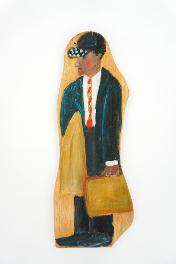 New York Subway Rider from "Manhattan Peace Shrine With 108 Subway Riders" by Rumiko "Rumi"  Tsuda Estate