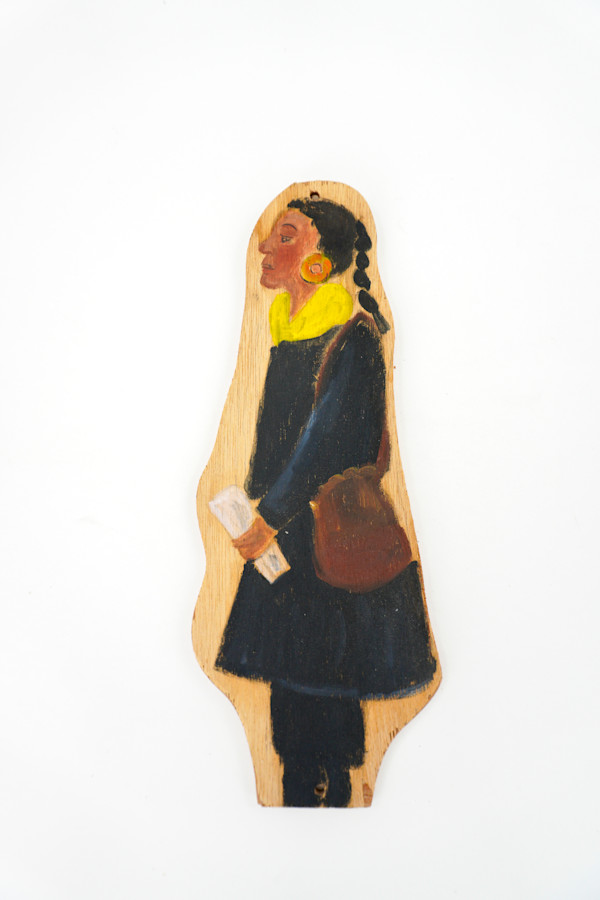 New York Subway Rider from "Manhattan Peace Shrine With 108 Subway Riders" by Rumiko "Rumi"  Tsuda Estate