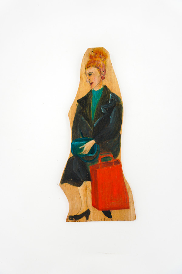 New York Subway Rider from "Manhattan Peace Shrine With 108 Subway Riders" by Rumiko "Rumi"  Tsuda Estate