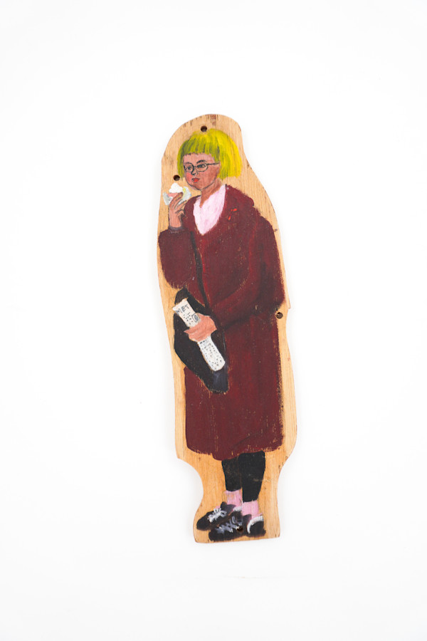 New York Subway Rider from "Manhattan Peace Shrine With 108 Subway Riders" by Rumiko "Rumi"  Tsuda Estate